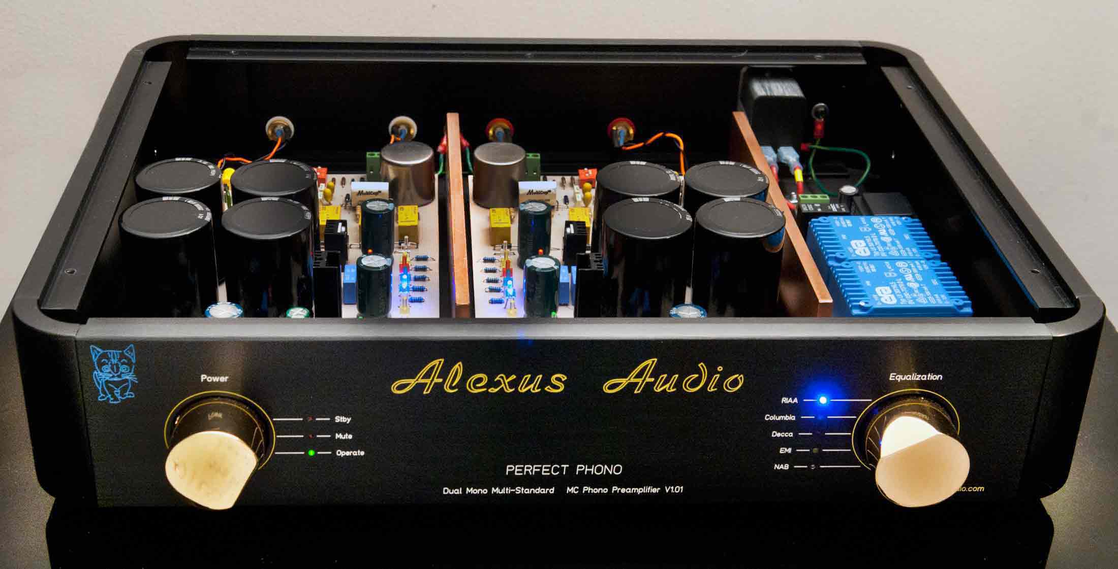 Perfect Phono Multi Standard MC Phono Preamplifier alexusaudio